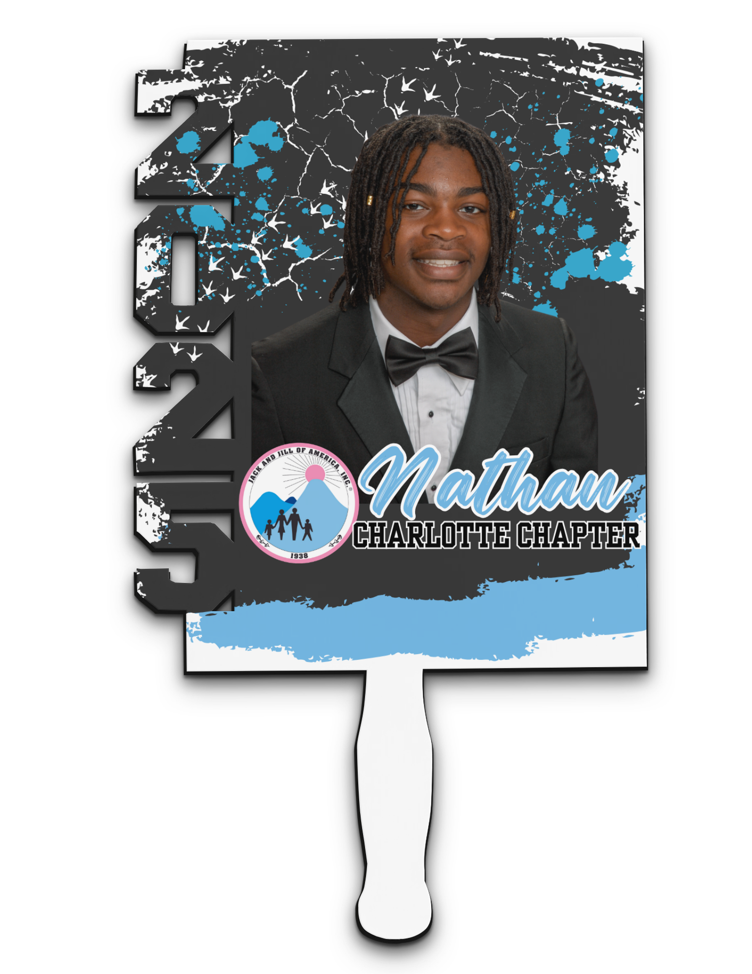 Jack and Jill Graduation Paddle