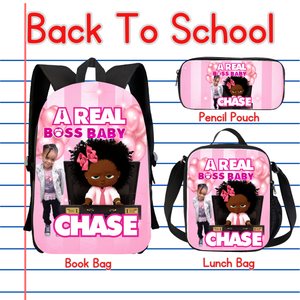 Custom Book Bag Sets