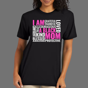 Black Mom Tee