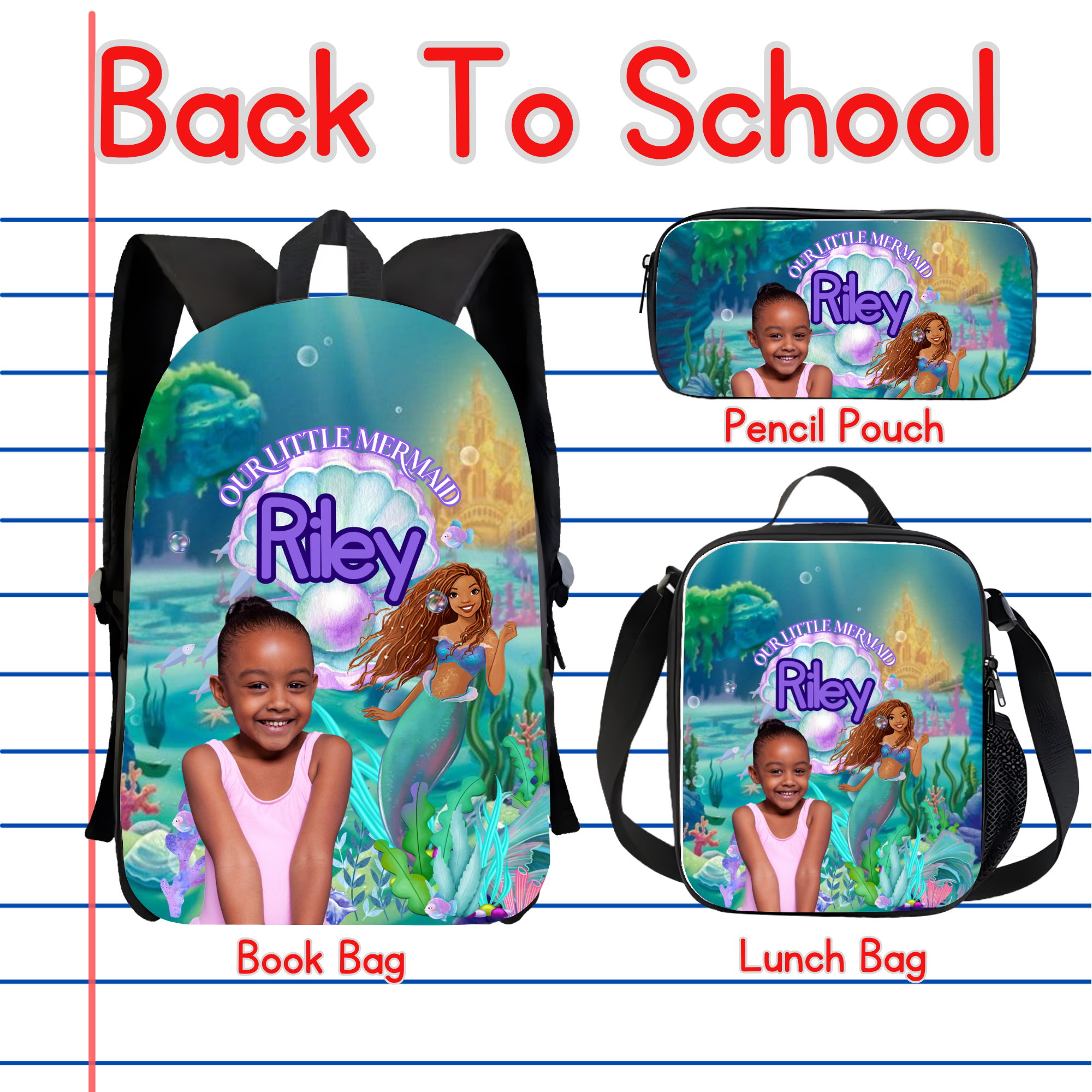 Custom Book Bag Sets