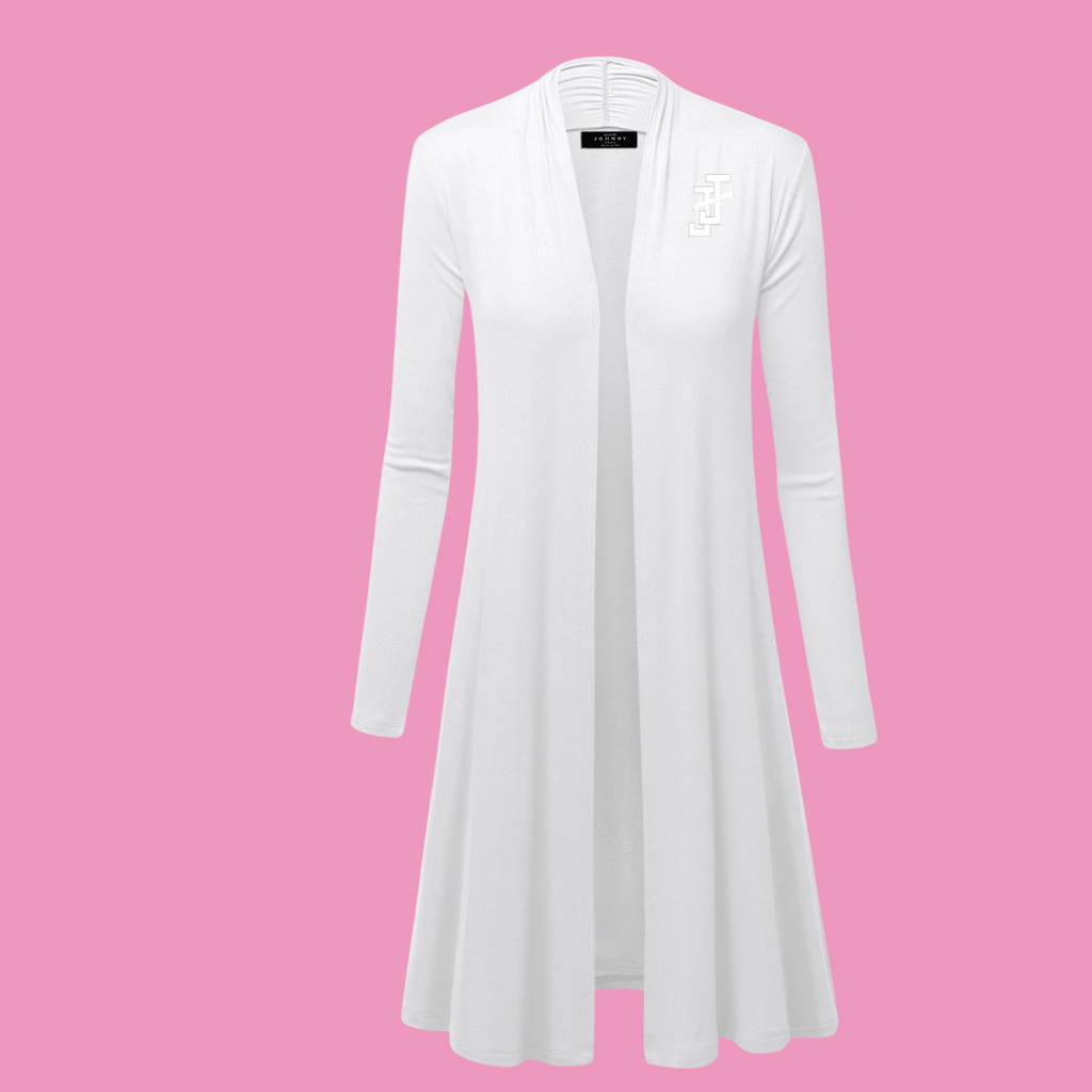 White on White Cardigan