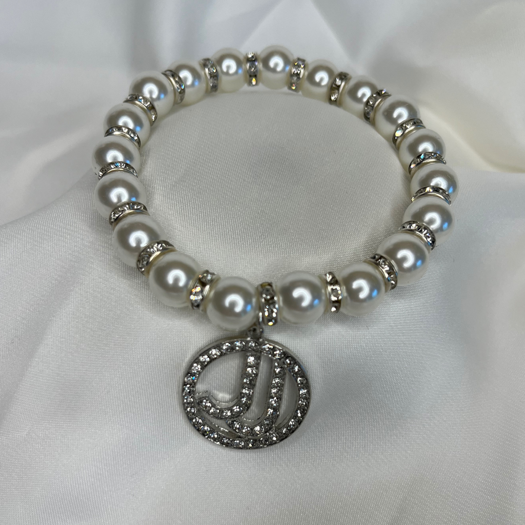 Pearl JJ Bling Bracelet