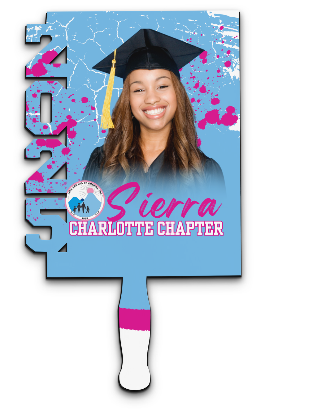 Jack and Jill Graduation Paddle