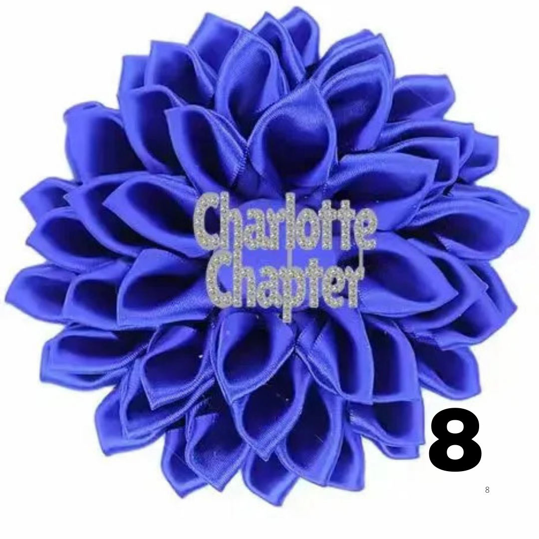 Chapter Ribbon Custom Chapter Silk Ribbon Brooch – B. Wear Boutique