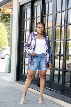Tie Dye Tina Blazer