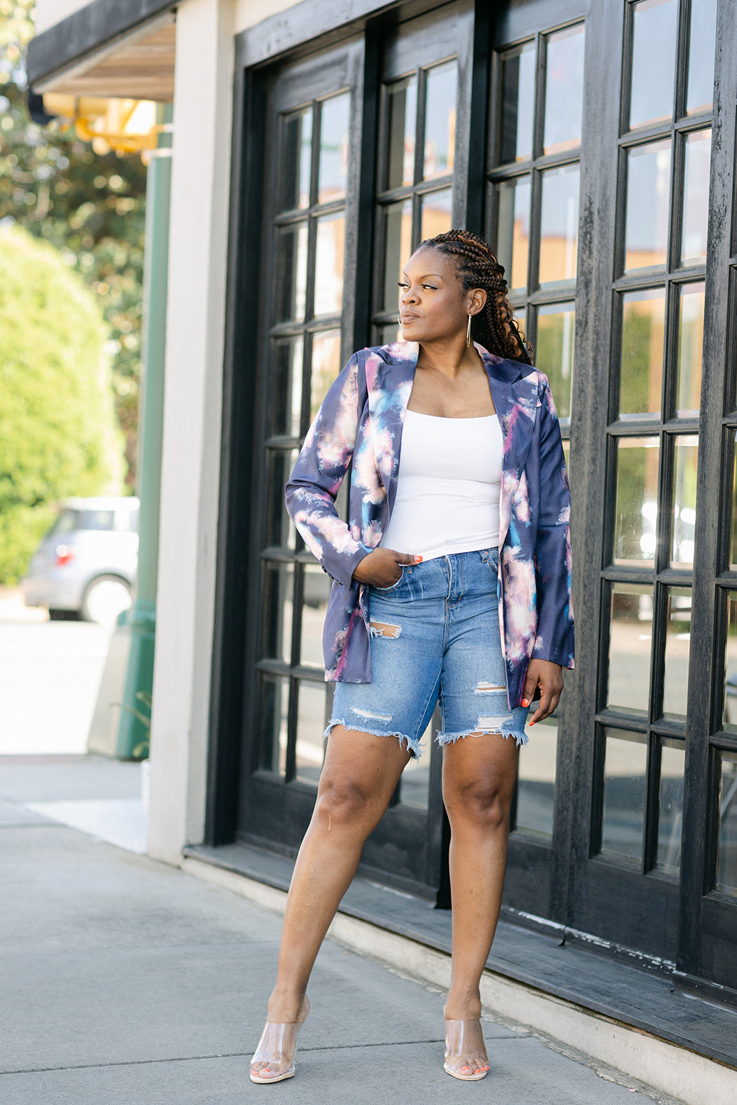 Tie Dye Tina Blazer