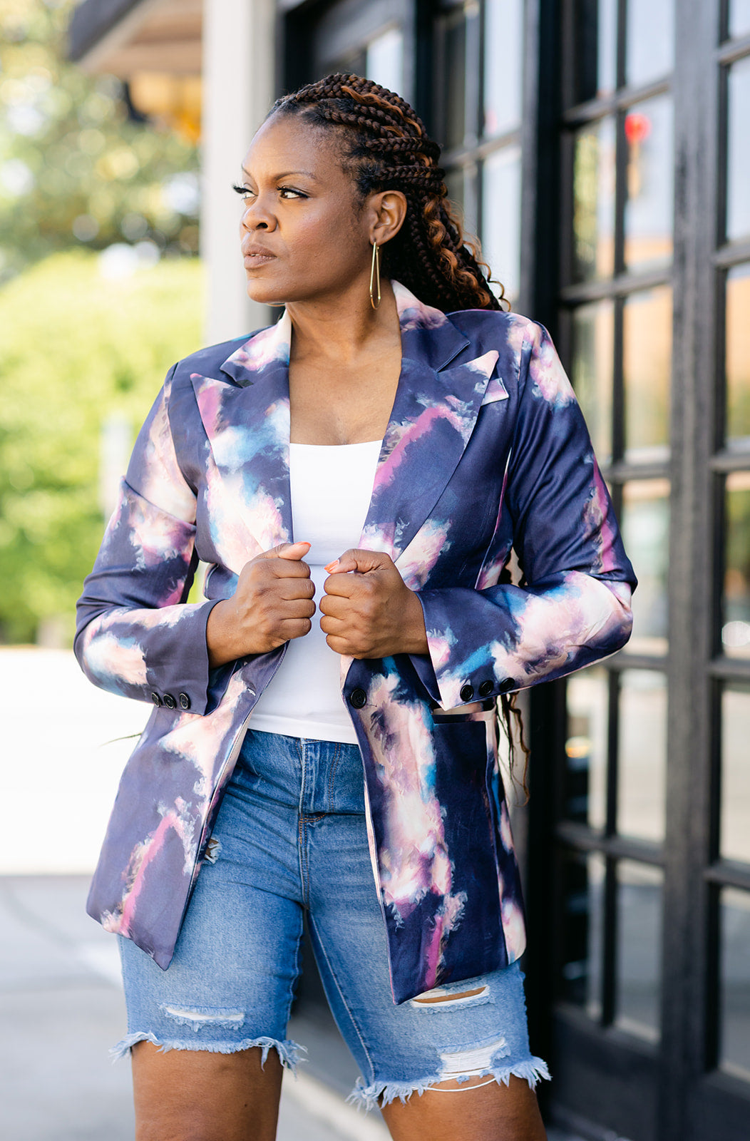 Tie Dye Tina Blazer