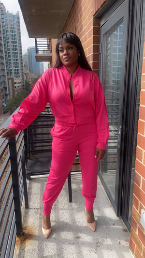 Powerful 2 Piece Pink Set