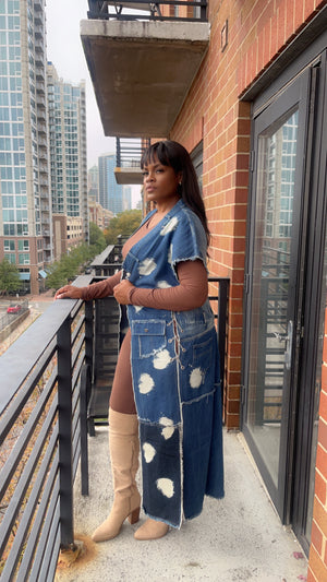 Daring Denim Duster
