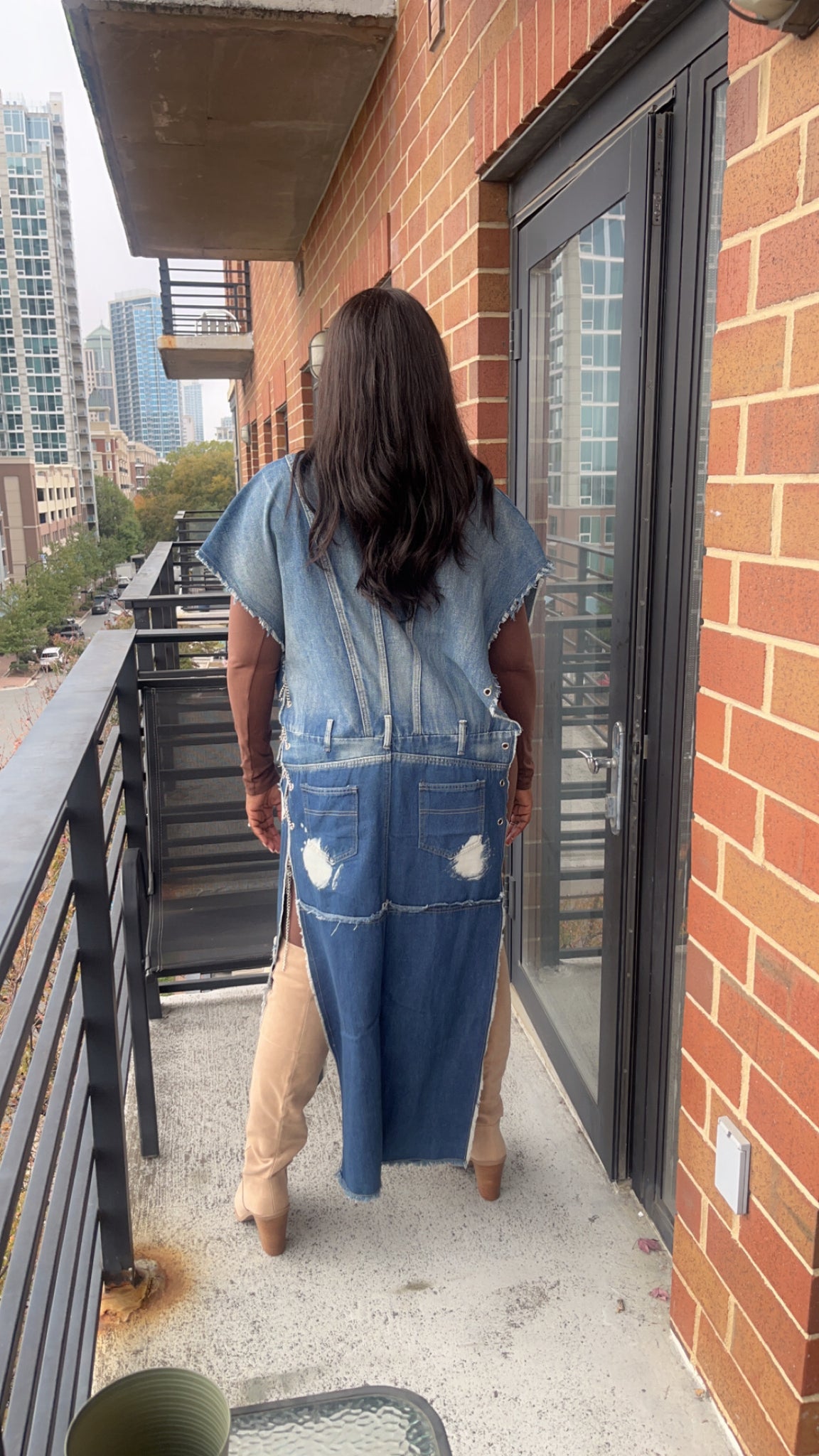 Daring Denim Duster