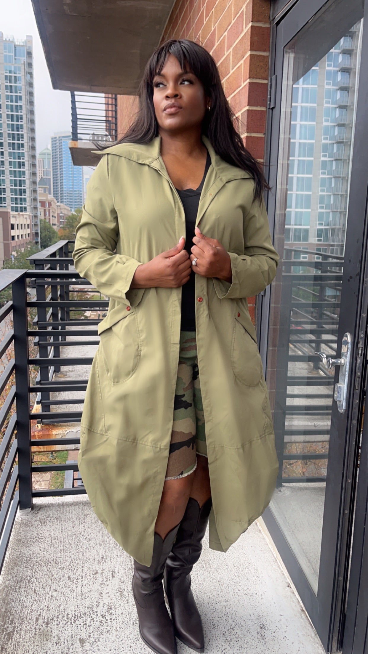 ジャケット・アウター XENIA TELUNTS trench coat Valiant Trench – B. Wear Boutique