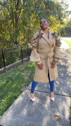 Venturesome Ruffle Trench
