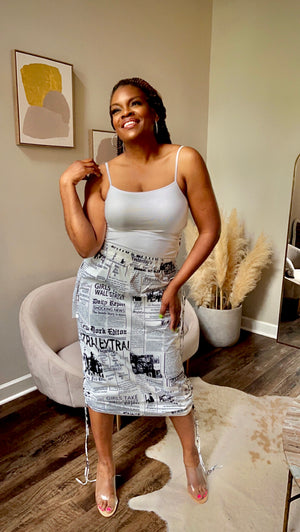 Xtra Newsprint Skirt