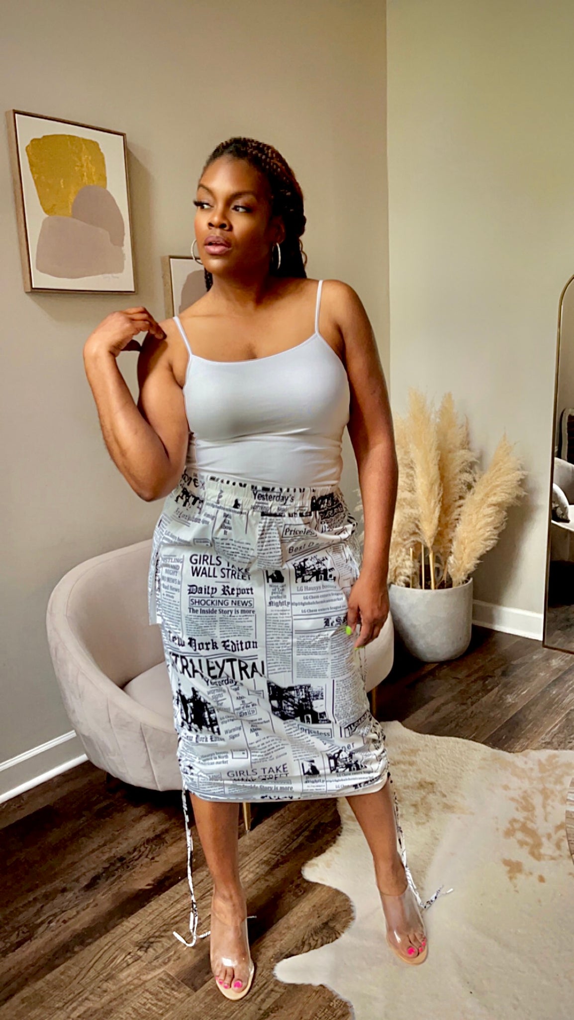 Xtra Newsprint Skirt