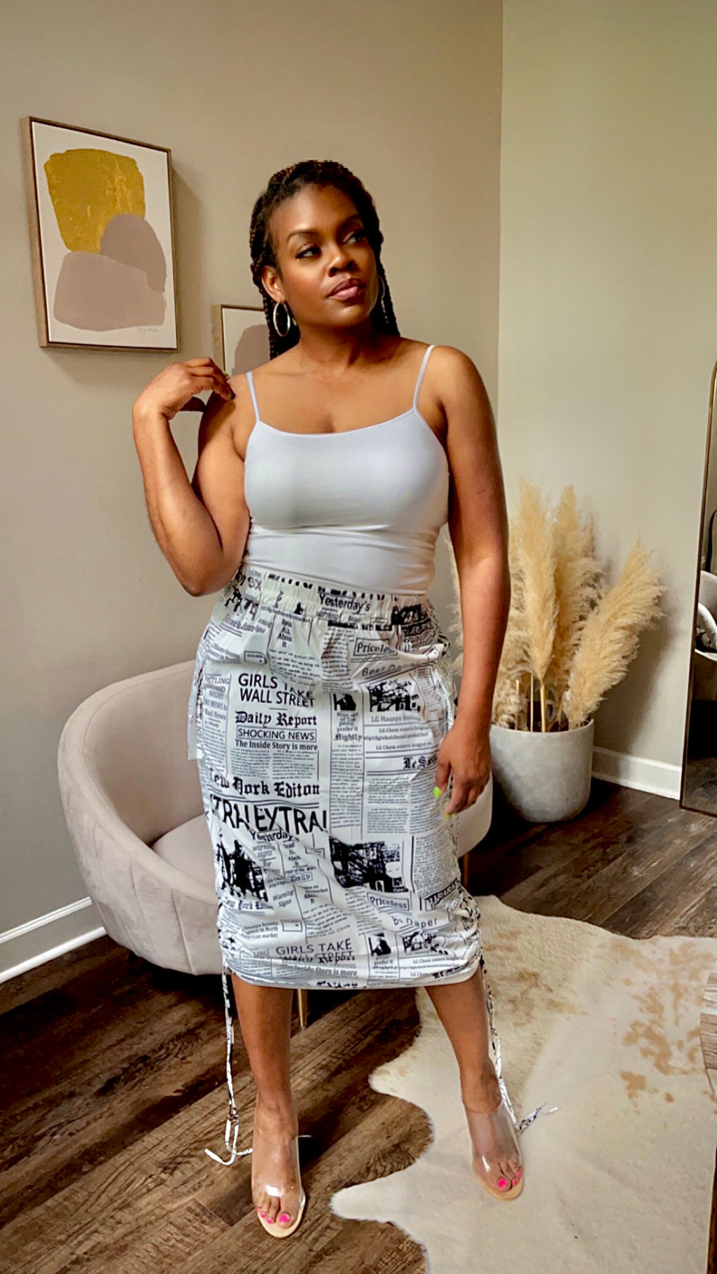 Xtra Newsprint Skirt