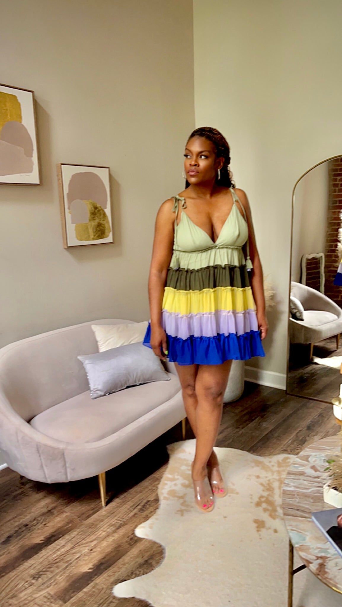 Color Wheel Dress