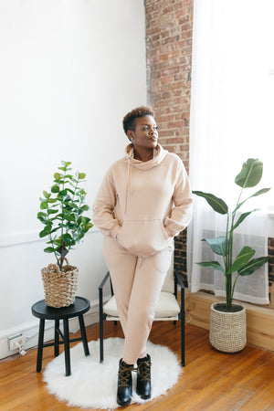 Ya Ya Joggers-Dusty Blush